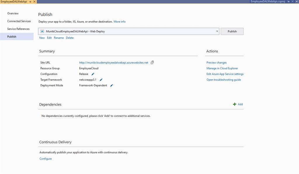 Building The .NET Cloud Application
